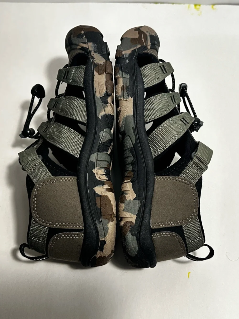 KEEN Men's Newport H2 Sandal in Camouflage - Drawstring Size US 7.0